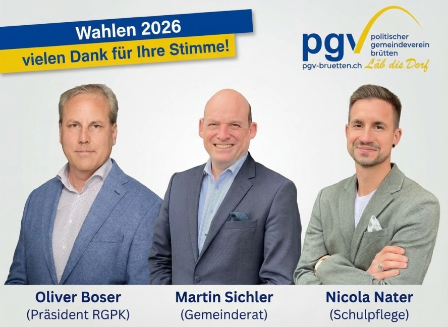 Wahlen 2026 - Danke